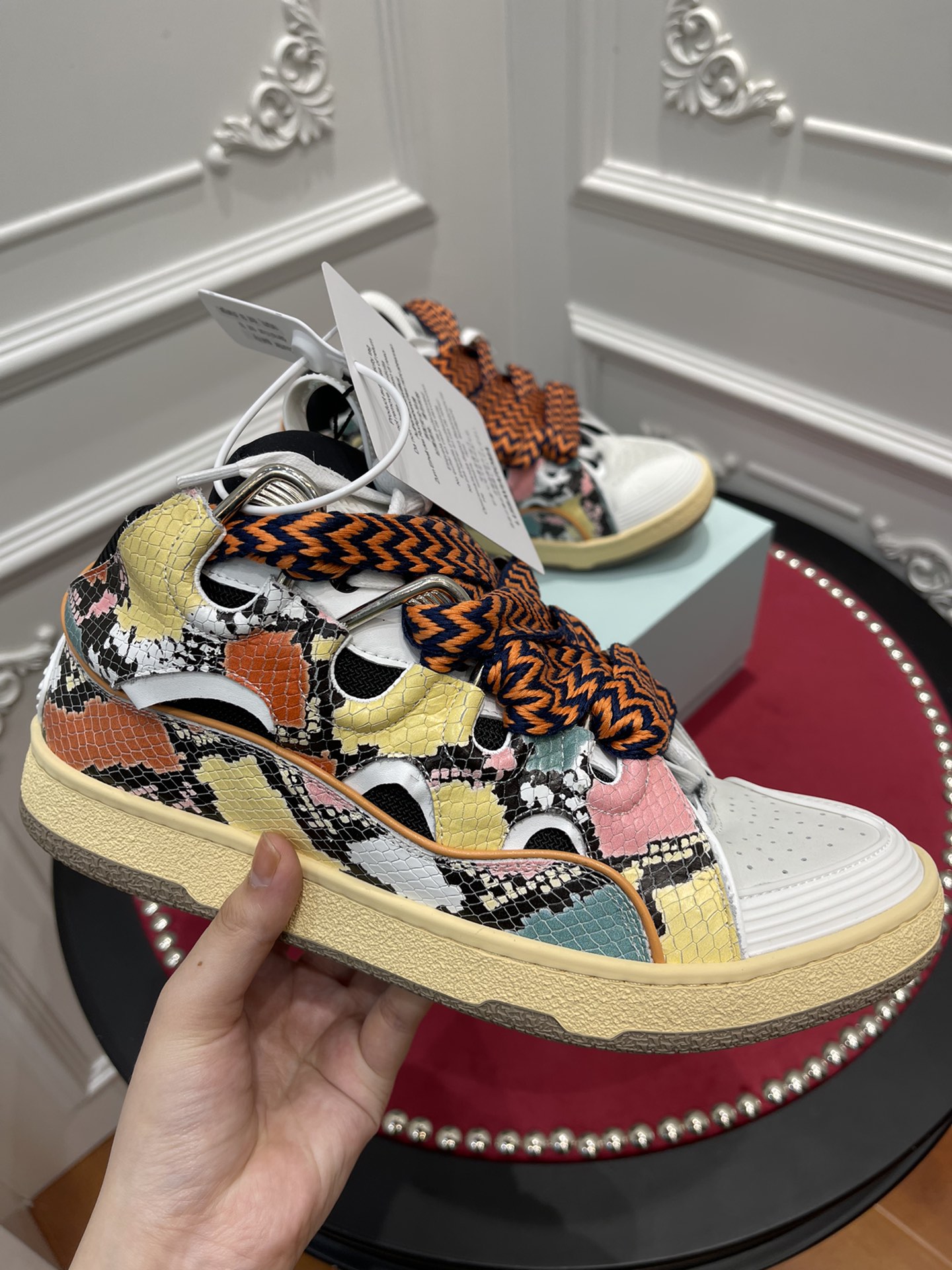 Lanvon Leather Curb FM-SKRK11-PRPY-H21S124