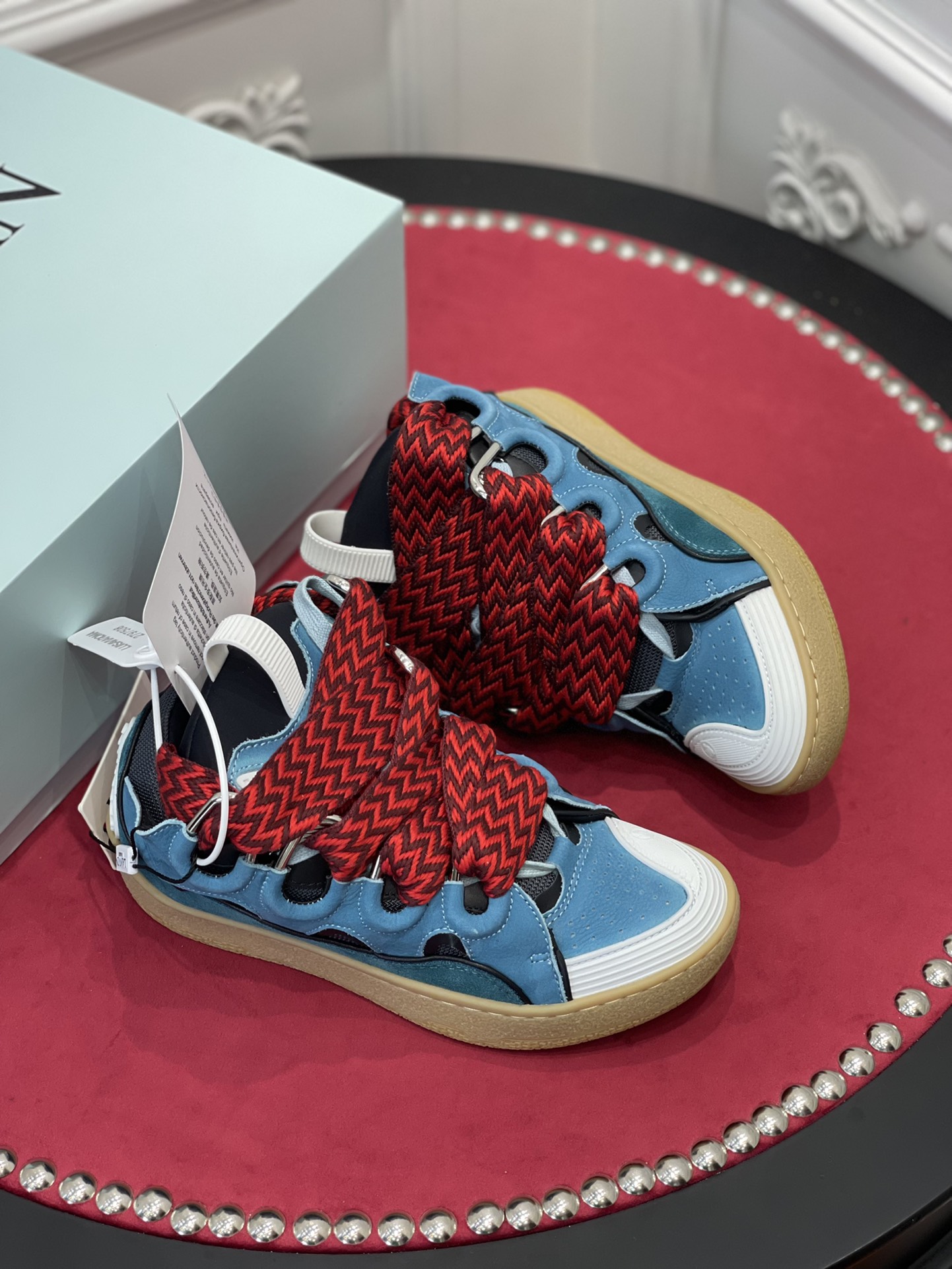 Lanvon Leather CurbBlue Grey FM-SKRK11-DRAG-A2018