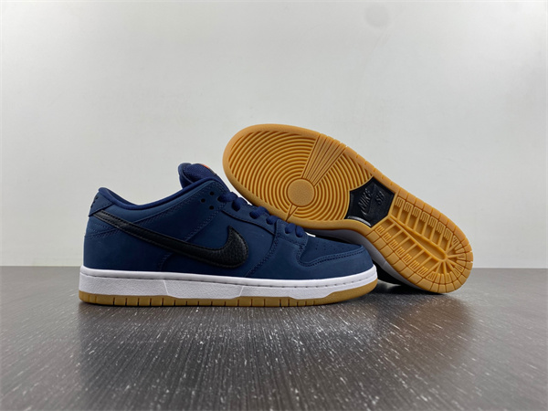 Nike SB Dunk Low Navy Black Gum  CW7463-401