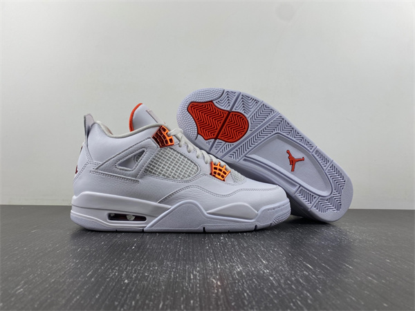 Jordan 4 Retro Metallic Orange  CT8527-118
