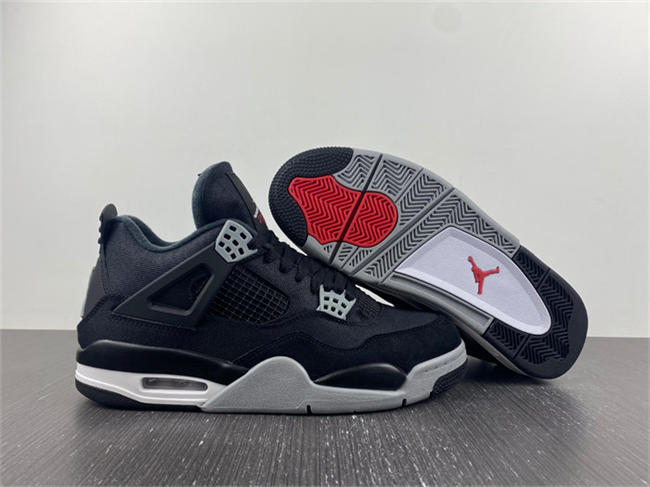 Jordan 4 Retro Black Canvas DH7138-006